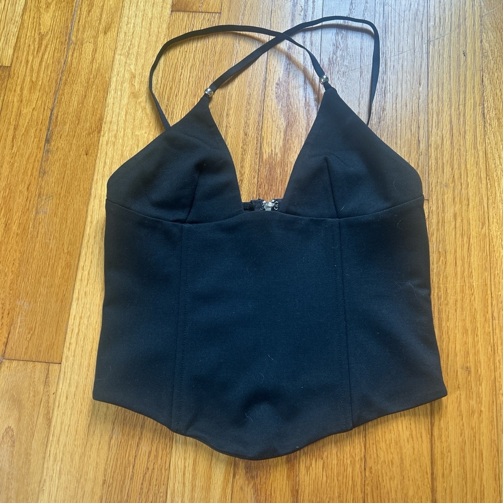 Edikted Black corset Top